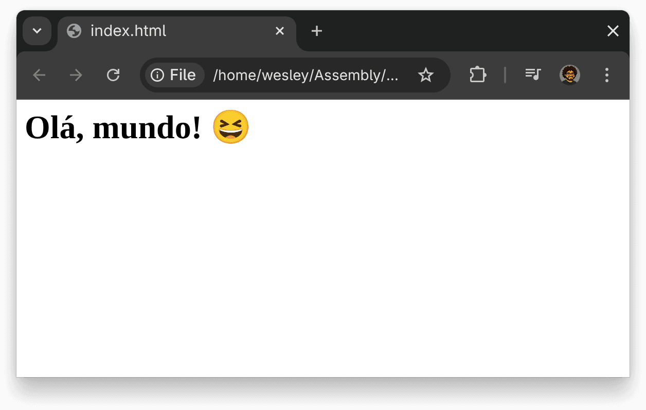 charset com Unicode