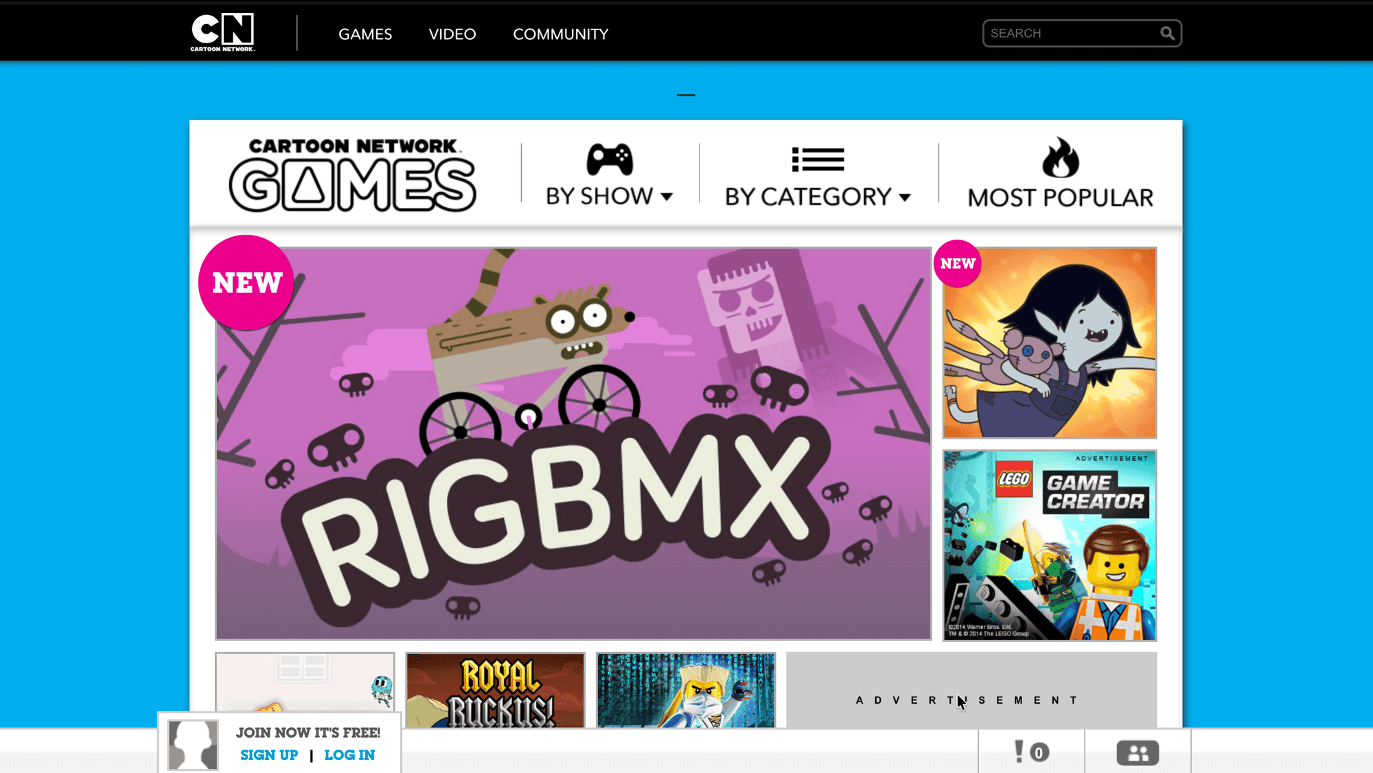 cartoonnetwork.com – 04 de outubro de 2014